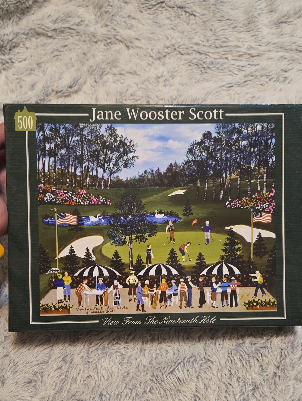 Jane Wooster Scott - View From The Nineteenth Hole 500 Piece Puzzle
